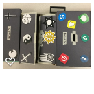 Project CIVICS donation boxes