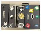 Project CIVICS donation boxes